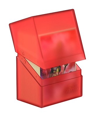 Ultimate Guard Boulder&trade; Deck Case 60+ Standard Size Ruby