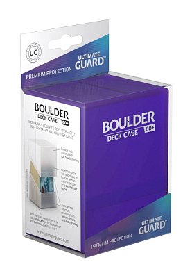 Ultimate Guard Boulder&trade; Deck Case 80+ Standard Size Amethyst