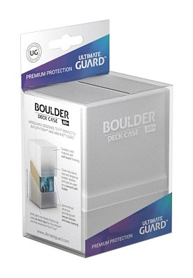 Ultimate Guard Boulder&trade; Deck Case 80+ Standard Size Frosted