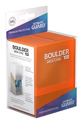 Ultimate Guard Boulder&trade; Deck Case 80+ Standard Size Poppy Topaz