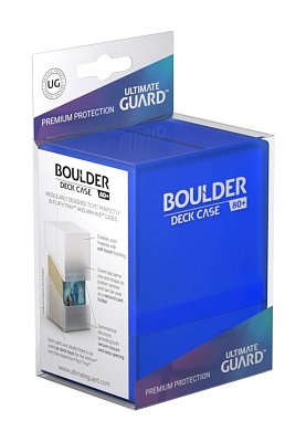 Ultimate Guard Boulder&trade; Deck Case 80+ Standard Size Sapphire