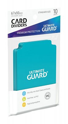 Ultimate Guard Card Dividers Standard Size Aquamarine (10)