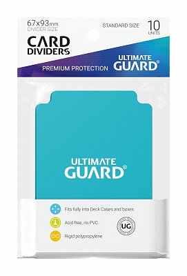 Ultimate Guard Card Dividers Standard Size Aquamarine (10)