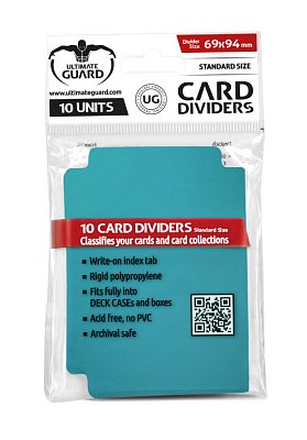 Ultimate Guard Card Dividers Standard Size Petrol Blue (10)