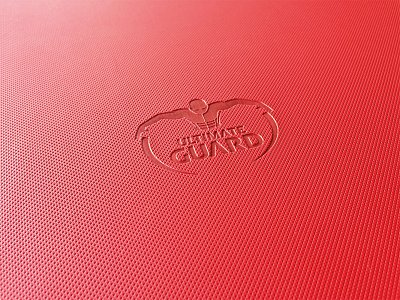 Ultimate Guard Desky na zip - 360 karet (matně červená)