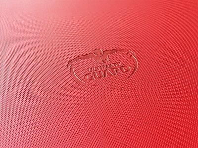 Ultimate Guard Desky na zip - 360 karet (matně červená)