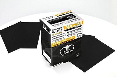 Ultimate Guard Master Sleeves Standard Size Black (80)