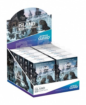 Ultimate Guard Printed Sleeves Standard Size Lands Edition II Island (100)