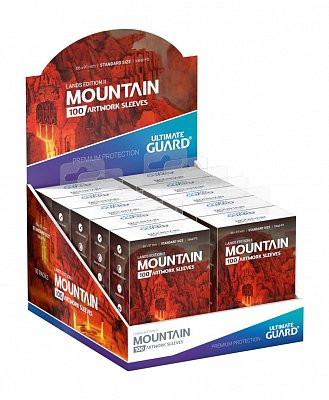 Ultimate Guard Printed Sleeves Standard Size Lands Edition II Mountain (100)