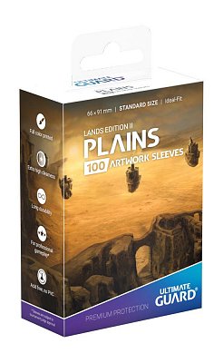 Ultimate Guard Printed Sleeves Standard Size Lands Edition II Plains (100)