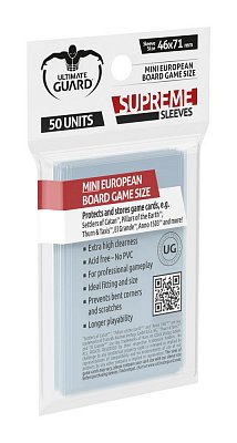 Ultimate Guard Supreme Sleeves for Board Game Cards Mini European (50)