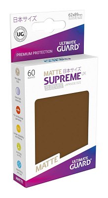 Ultimate Guard Supreme UX Sleeves Japanese Size Matte Brown (60)