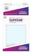 Ultimate Guard Supreme UX Sleeves Japanese Size Matte Transparent (60)