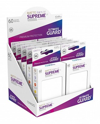 Ultimate Guard Supreme UX Sleeves Japanese Size Matte White (60)