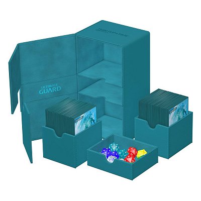 Ultimate Guard Twin Flip`n`Tray 200+ XenoSkin Monocolor Benzín
