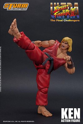 Ultra Street Fighter II: The Final Challengers Action Figure 1/12 Ken 16 cm