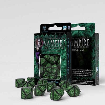Vampire: The Masquerade Dice Set 20th AE 10D10 (10)