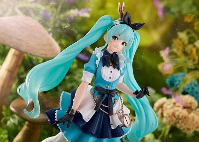 Vocaloid PVC Princezna AMP Socha Hatsune Miku Alice Ver. 18 cm