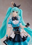 Vocaloid PVC Princezna AMP Socha Hatsune Miku Alice Ver. 18 cm