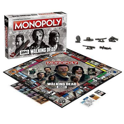 Walking Dead (AMC) Board Game Monopoly *French Version*