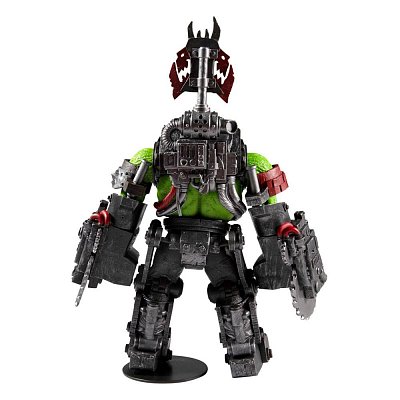 Warhammer 40k Action Figure Ork Meganob s Buzzsaw 30 cm - Poškozený obal