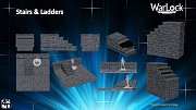 WarLock&trade; Tiles: Stairs & Ladders --- DAMAGED PACKAGING