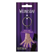 Wednesday, gumová klíčenka Give Me a Hand