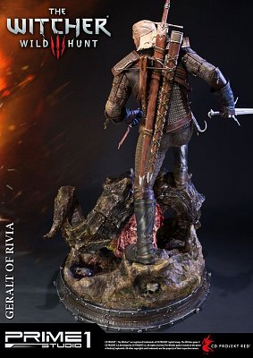 Witcher 3 Wild Hunt Statue Geralt of Rivia 66 cm