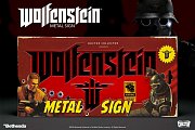 Wolfenstein Metal Sign The New Colossus