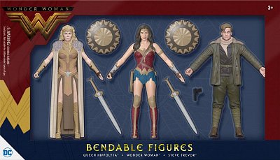 Wonder Woman Movie Bendable Figures 3-Pack 14 cm --- DAMAGED PACKAGING