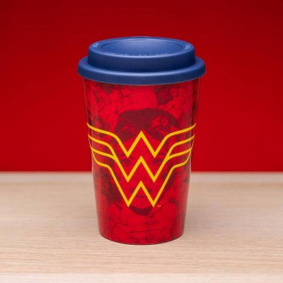 Wonder Woman Travel Mug Red Wonder Woman