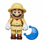 World of Nintendo Action Figure Wave 15 Odyssey Explorer Mario with Moon 10 cm