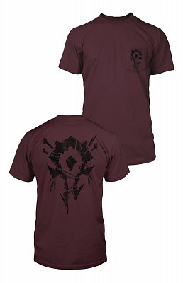 World of Warcraft Premium Pocket T-Shirt Horde Bones Crest