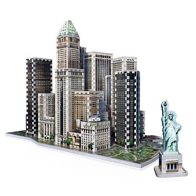 Wrebbit New York Collection 3D Puzzle Financial