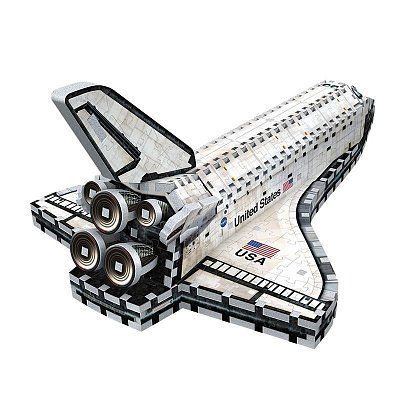 Wrebbit The Classics American Icons Collection 3D Puzzle Space Shuttle - Orbiter