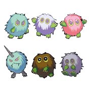 Yu-Gi-Oh! Odznak odznaku 6-pack Limitovaná edice Kuriboh