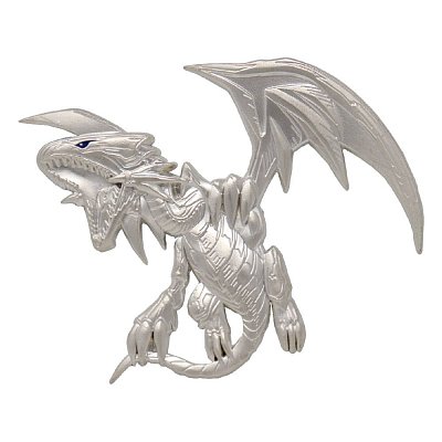 Yu-Gi-Oh! Odznak odznak Blue Eyes White Dragon (postříbřený)