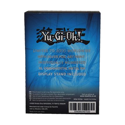 Yu-Gi-Oh! Odznak odznak Blue Eyes White Dragon (postříbřený)