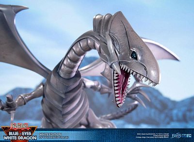 Yu-Gi-Oh! PVC socha Blue-Eyes White Dragon White Edition 35 cm