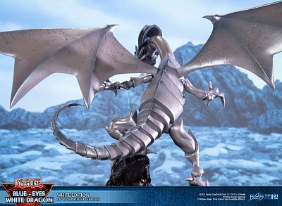 Yu-Gi-Oh! PVC socha Blue-Eyes White Dragon White Edition 35 cm