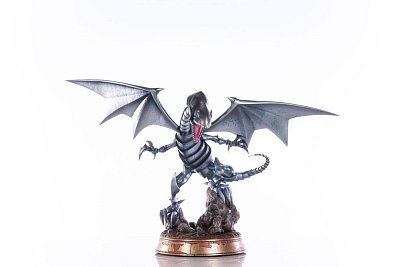 Yu-Gi-Oh! PVC socha Blue-Eyes White Dragon Silver Edition 35 cm