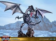 Yu-Gi-Oh! PVC socha Blue-Eyes White Dragon Silver Edition 35 cm