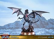 Yu-Gi-Oh! PVC socha Blue-Eyes White Dragon Silver Edition 35 cm