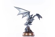 Yu-Gi-Oh! PVC socha Blue-Eyes White Dragon Silver Edition 35 cm