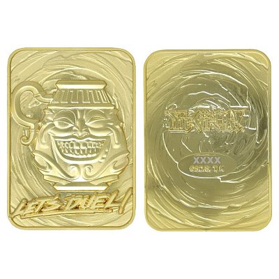 Yu-Gi-Oh! Replika Card Pot of Greed (pozlacená)