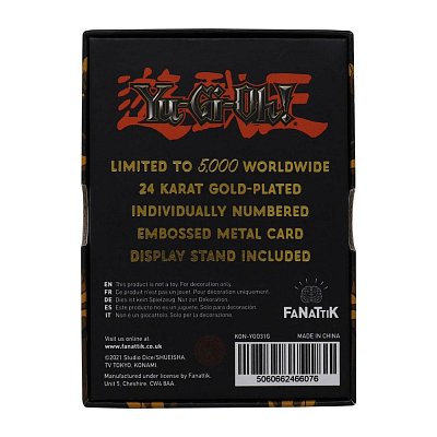 Yu-Gi-Oh! Replika karty vyvolané lebky (pozlacená)