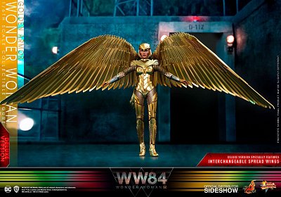 Sběratelská akční figurka Wonder Woman 1984 Movie Masterpiece 1/6 Golden Armor Wonder Woman (Deluxe) 30 cm