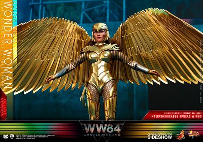 Sběratelská akční figurka Wonder Woman 1984 Movie Masterpiece 1/6 Golden Armor Wonder Woman (Deluxe) 30 cm