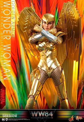 Sběratelská akční figurka Wonder Woman 1984 Movie Masterpiece 1/6 Golden Armor Wonder Woman (Deluxe) 30 cm