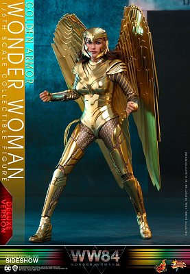 Sběratelská akční figurka Wonder Woman 1984 Movie Masterpiece 1/6 Golden Armor Wonder Woman (Deluxe) 30 cm